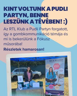 Ott voltunk a Pudli Partyn, ahol az RTL Klub stábja is, és most úgy néz ki, benne leszünk a Fókuszban. ⎔ Hogy pontosan...